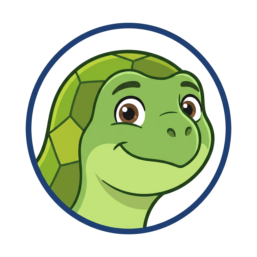 Tito la tortuga sabia de MarCy Kids - Valor de paciencia y calma